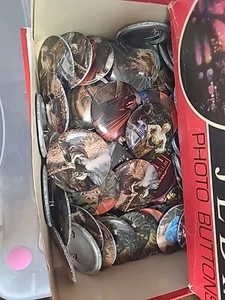 VTG. STAR WAR BUTTONS RETURN OF THE JEDI $3 EACH - Picture 1 of 19