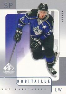 2000-01 SP Game Used Hockey #29 Luc Robitaille Los Angeles Kings