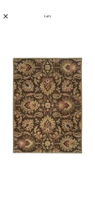 Surya CAE-1028 Caesar Area Rug, Dark Brown/Garnet 11x8 - Picture 1 of 1