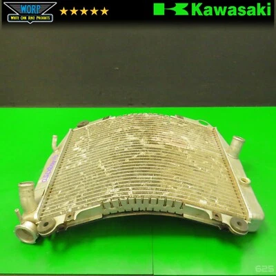 GENUINE OEM 91-95 KAWASAKI ZX7 NINJA 750 RADIATOR COOLING SYSTEM PANEL ~ B Foto 1 de 4