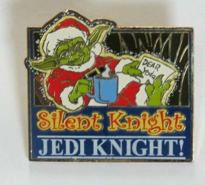 DISNEY WDW DLR STAR WARS SANTA YODA NAVIDAD CABALLERO SILENCIOSO PRENDEDOR JEDI Foto 1 de 1