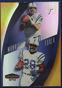 1998 Playoff Contenders Touchdown Tandems #18 P.Manning/M.Faulk RC NM to NMMT - Picture 1 of 2