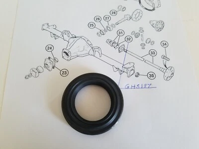 Комплект уплотнений для внешней задней оси Triumph TR7 и TR8 (подлинный) с 5-скоростной коробкой передач  - Изображение 1 из 4