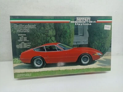 Ferrari 365 GTB/4 Daytona Fujimi 23 Enthusiast Model Scala 1/24 Kit Car-ZR-D35 - Immagine 1 di 4