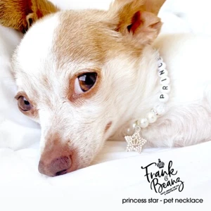Princess Dog Necklace Collar Pet Necklace Personalize Cat Necklace Pet Jewelry - Picture 1 of 6