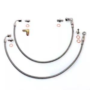 TRITDT se adapta a 300ZX Z32 con stock Twin Garett T25 kit de línea de alimentación de aceite rodamiento de aceite - Imagen 1 de 3