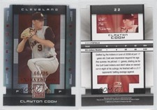 2008 Donruss Elite Extra Edition Status Red Die-Cuts /75 Clayton Cook #22