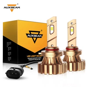 AUXBEAM 9005 HB3 LED Headlight Conversion Kit Bulb High Beam Super Bright White - Foto 1 di 12