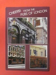 Postal de Pubs Of London - 1984 / 4-1/2" W x 6-1/2" T - Imagen 1 de 4