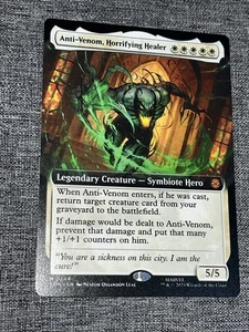 Anti-Venom, Horrifying Healer (Extended Art) M Spider-Man SPM MTG - NM Non Foil - Picture 1 of 2
