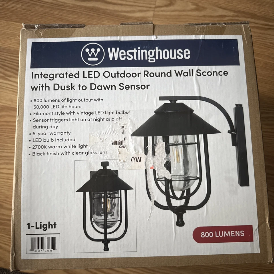 Linterna de Pared Decorativa Honeywell Lámparas LED Modelo: SS01GG010800 Foto 1 de 4