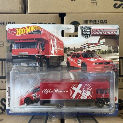 HOT WHEELS Premium Team Transport Alfa Romeo 155 V6 Ti - Immagine 1 di 4