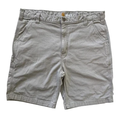 Carhartt Relaxed Fit Tan Carpenter Shorts Men's 40x9 Workwear Outdoor - Image 1 of 4
