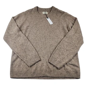 Taylor Stitch The Lodge Pullover Herren XL Sand Donegal Baby Yak Wolle Strick Rundhals - Bild 1 von 9