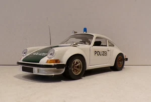 BURAGO 0111 PORSCHE 911S POLIZEI EXCELLENT UNBOXED 1:24 - Picture 1 of 8