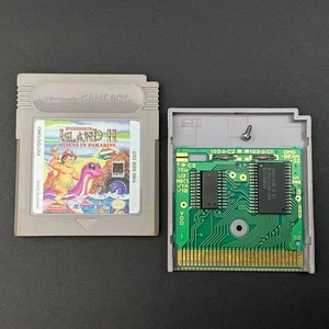 Adventure Island II Aliens in Paradise (Nintendo Game Boy) AUTHENTIC TESTED - Picture 1 of 9