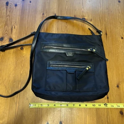 Tutilo New York Mujer’s Negro Bolso de Mano Cartera Bandolera  Foto 1 de 4