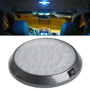Luz cúpula techo techo interior vehículo coche interior 46-LED universal blanca 1 pieza - Imagen 1 de 12
