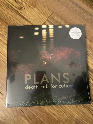 Death Cab for Cutie Plans Sealed 2LP 2025 20th Tour Exclusive Green Smoke Vinyl - Image 1 of 3