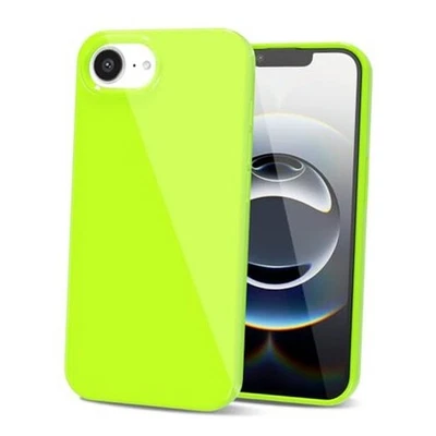 Funda de silicona líquida para teléfono iPhone, linda femenina delgada Ultra 16e verde neón Foto 1 de 4