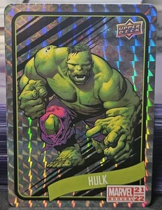 21-22 Marvel Annual Hulk Backscatters 💥💥💥 SP Sticker Back - Bild 1 von 2