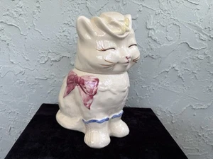 SHAWNEE POTTERY Vintage USA Puss’N Boots Kitty Keksdose - Bild 1 von 8