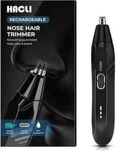 Nose Hair Trimmer for Men Women - Electric Nose Hair Clipper with Replaceable - Picture 1 of 7