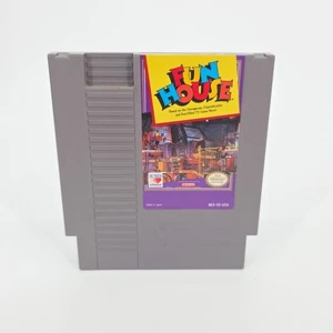 Fun House (NES, 1991) Authentic Cartridge Tested Nintendo Ex Blockbuster - Picture 1 of 3