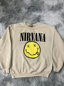 Gildan Nirvana Felpa Uomo Medium - Foto 1 di 9
