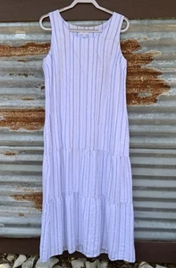 Love Linen Maxi Dress by J. Jill - Women's Relaxed Summer Fashion - Med Tall - Picture 1 of 16