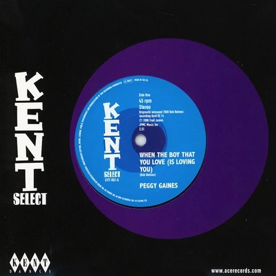 Peggy Gaines - When The Boy That You Love (Is (Vinyl 7" - 2019 - EU - Original) - Bild 1 von 2