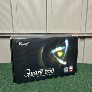 Rosewill Quark 550W 80 Bronze Gaming Power Supply - Afbeelding 1 van 5