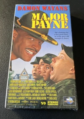 Major Payne (VHS, 1995) Damon Wayans New Sealed, Watermarks Free Shipping L17 - Image 1 of 4