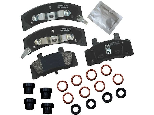 Juego de pastillas de freno delanteras para Chevy C1500 1989 1990 HD317DM 1988-1991 Foto 1 de 1