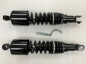 Honda CM400 CM450 CB450SC 13.25" Black Dual Spring Shocks CLEARANCE - Picture 1 of 1