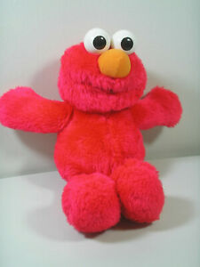 Vintage 1997 Sesame Street 14" Elmo Loves You Plush Talking Doll Tyco 34606 VGUC
