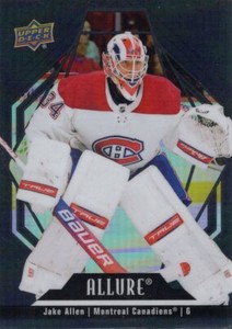 2022-23 UD Allure Hockey Black Rainbow   #1--#142   ***YOU PICK***