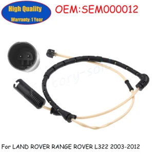 1* FRONT BRAKE PAD WEAR SENSOR SEM000012 for LAND ROVER RANGE ROVER L322 - Picture 1 of 5