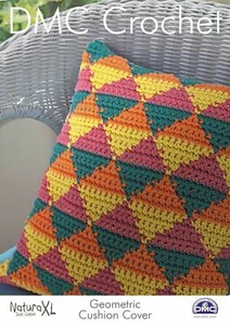 DMC: Geometric Cushion Crochet Pattern - Picture 1 of 1