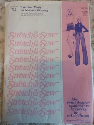 Stretch and Sew 712 Women's London Pants sz 32-44 Hip - Image 1 of 2