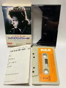 Rick Springfield Hard To Hold OST Japan Cassette Tape Slip Case Insert RPT-8233 - Picture 1 of 10