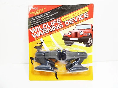 KOLE Deer Whistles Wildlife Animal Repelling Alert Warning Whistle Car Repeller 2pcs