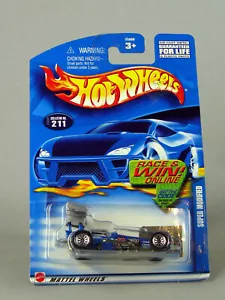 HOT WHEELS 2002 SUPER MODIFICATO METAL FLAKE BLU DA COLLEZIONE #211 - Foto 1 di 2