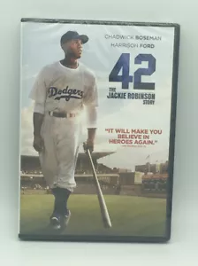 42: The Jackie Robinson Story (DVD, 2013, Chadwick Boseman) - Brand New / Sealed - Picture 1 of 2
