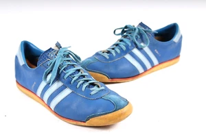 Vintage 70s Adidas Zurich Leather Soccer Futbol Shoes Mens Size 13 - Picture 1 of 9