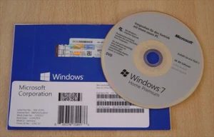 Windows 7 Home Premium mit SP1 ☆ DVD + Key ☆ 64 Bit ☆ deutsche Vollversion! - Bild 1 von 2
