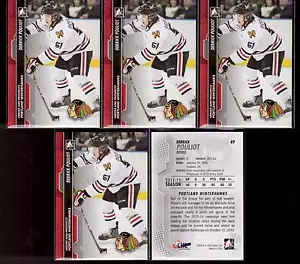 DERRICK POULIOT 13/14 ITG Heroes & Prospects Lot of (5) Rookie RC #49 Penguins - Picture 1 of 1
