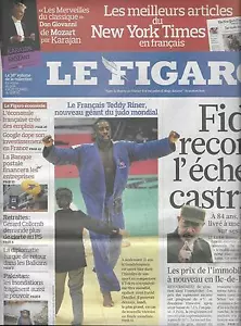 El Figaro N º 20562 10/09/2010 Castro / Riner / Pakistan / Inca / Caminar - Imagen 1 de 1