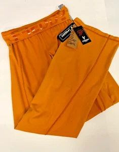 FREDDY ~ Burnt Orange Lounge Trousers ~Fold Over Waist Band~ Relaxed Fit Size XS - Picture 1 of 6