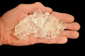 OPTISCHER CALCIT 6 Unzen Posten rohes Bergmineral Probe grobes Chakra Heilkristall - Bild 1 von 1